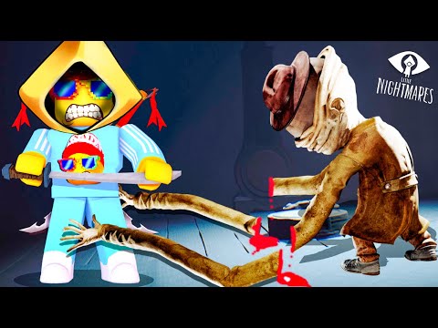 Отрубил руки ДлинноРукому Монстру! Мои Маленькие Кошмары Little Nightmares #3 Маленькая Страшилка