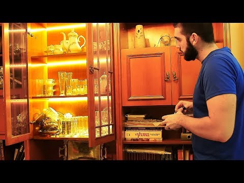 Подсветка в Сервант Своими Руками