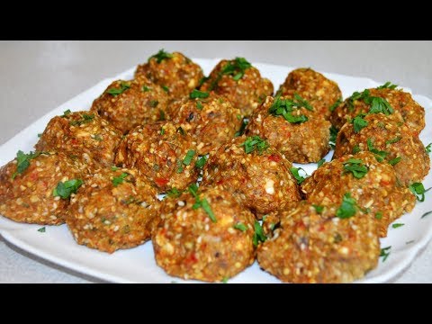 ПОЛЕЗНЫЕ КОТЛЕТЫ из БАКЛАЖАН с перцем и кунжутом в духовке