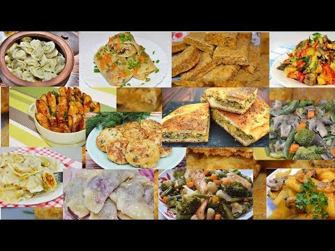 Постное меню. Постные блюда (20 рецептов) Обзор.