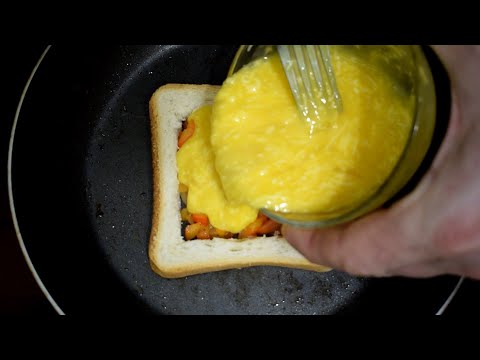 Сможет приготовить даже ребёнок! Минутный завтрак, о котором не все знают!