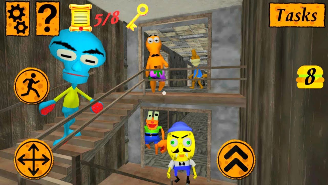 СОБРАЛИСЬ все СОСЕДИ! обновленная Игра СПАНЧ боб ДЕЛАЮ КОНЦОВКУ - Sponge Neighbor