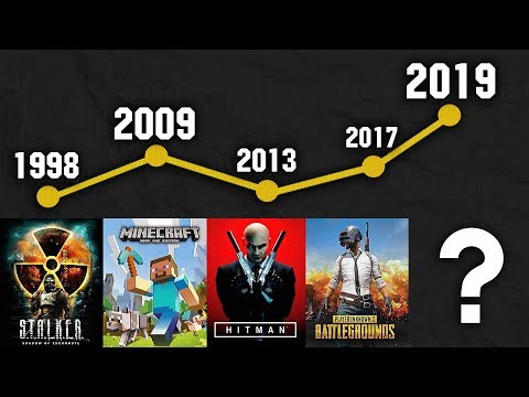 😱СРАВНЕНИЕ ПОПУЛЯРНЫХ ИГР В РАЗНЫЕ ГОДЫ 1984-2019 ТЫ ОФИГЕЕШЬ!!!