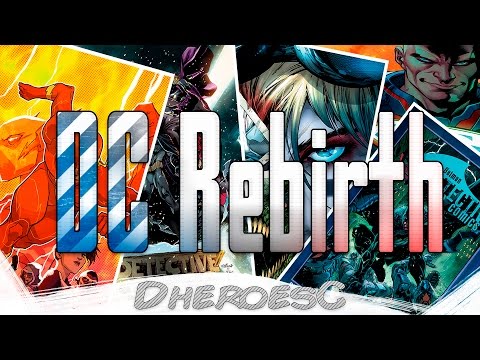 Супергеройские новости #3: Подробности о Dc Rebirth. Dc comics.