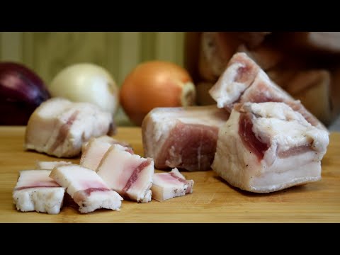 Съедается в один миг! Вкус любимый с детства/Всегда мало! Сало в Рассоле!