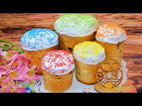 Творожный кулич - ароматный, плотный (простой рецепт)