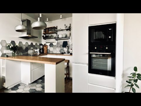 Удачный дизайн и планировка. Обзор новой кухни 14м2 рум тур