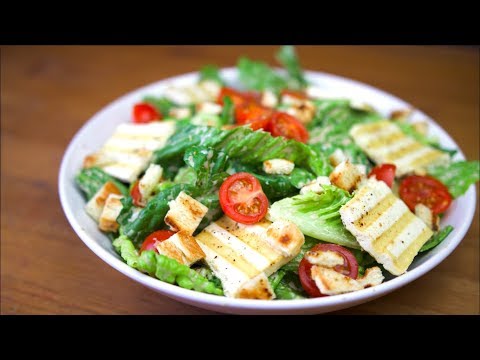 ЦЕЗАРЬ салат - самый популярный в мире (веган рецепт)