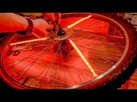 Элементарная Подсветка Колес Велосипеда 🚴 Своими Руками [Совместный Выпуск]