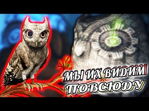 эти СОВЫ везде ПРЕСЛЕДУЮТ нас! Скажете нам что здесь происходит Папа и Малыш играют Among the Sleep