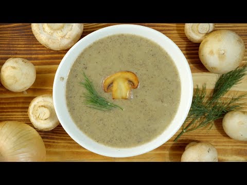 Это вкуснее, чем обычный ГРИБНОЙ КРЕМ-СУП (веган рецепт)