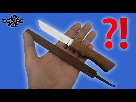 ЭТО ПРОСТО ГЕНИАЛЬНО! НОЖ ИЗ НАПИЛЬНИКА