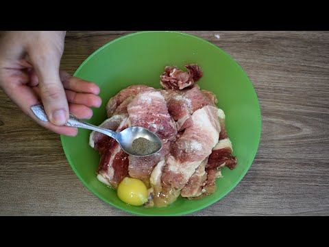Я САМ В ШОКЕ💯Перемешайте яйцо с мясом, и вы будете в Шоке от результата! Так мясо я ещё не готовил!