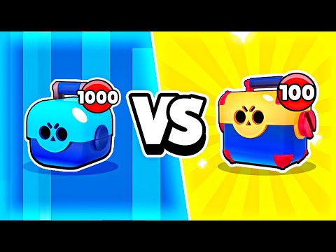100 МЕГАБОКСОВ VS 1000 БЕСПЛАТНЫХ ЯЩИКОВ. ЧТО КРУЧЕ?
