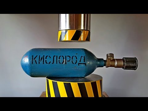100 ТОННЫЙ ГИДРАВЛИЧЕСКИЙ ПРЕСС ДАВИТ РАЗЛИЧНЫЕ ПРЕДМЕТЫ, лучшее, подборка за 2019г