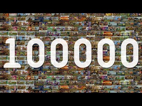 100 000 подписчиков! Спасибо!!! :)