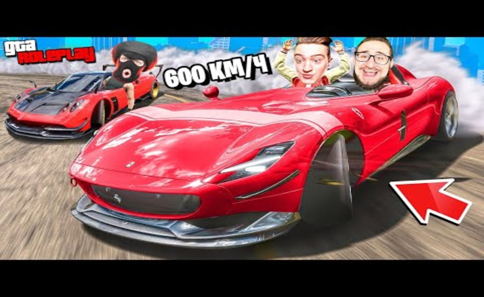 ТЮНИНГ НОВОЙ FERRARI MONZA SP2! ЭТО САМАЯ БЫСТРАЯ МАШИНА ОПАСНАЯ ГОНКА С PAGANI! (GTA 5 RP)