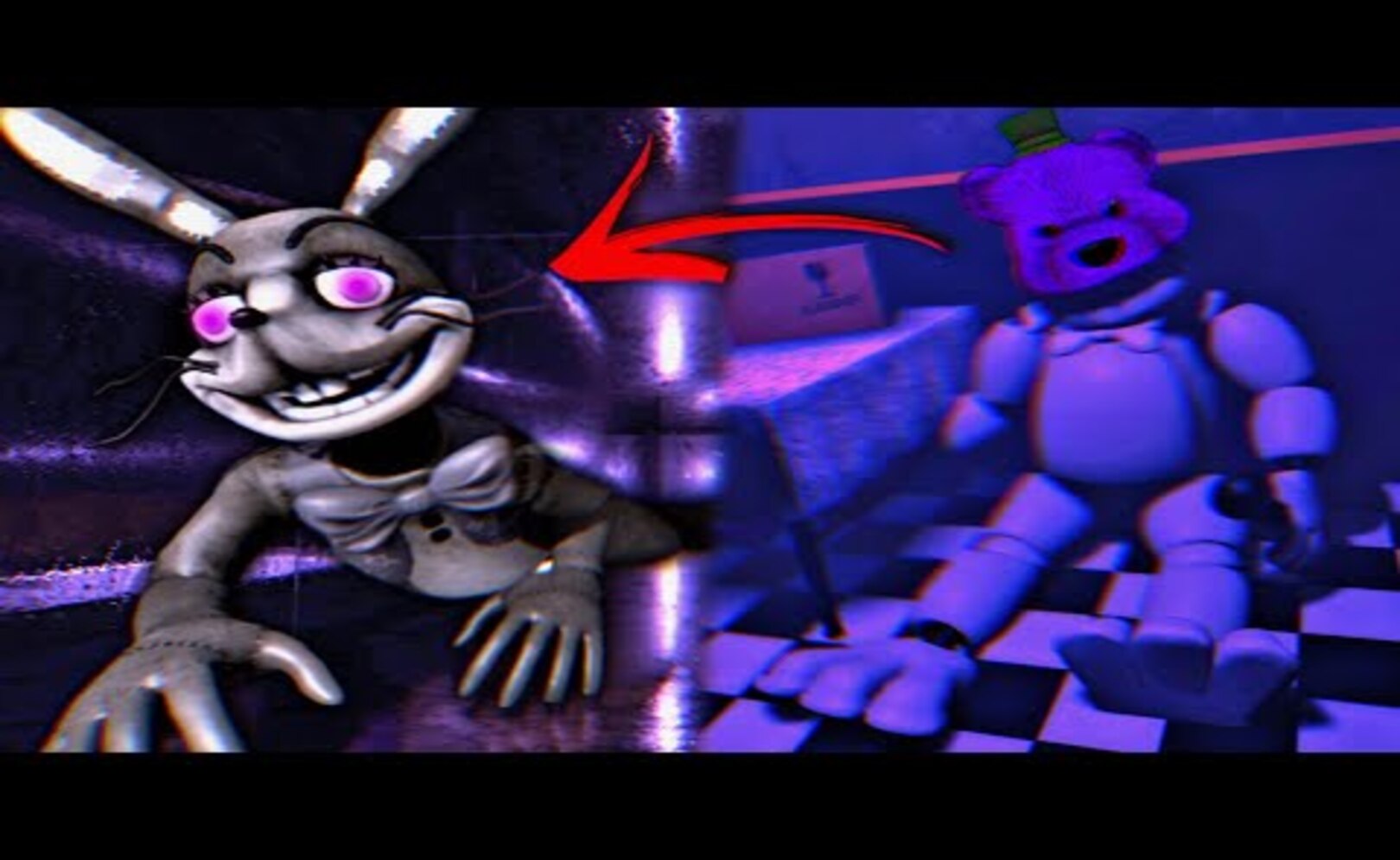 FNAF ШЕДОУ ГЛИТЧТРАП в ВЕНТИЛЯЦИИ и СЕКРЕТНЫЙ ФРЕДДИ из ФНАФ !!!