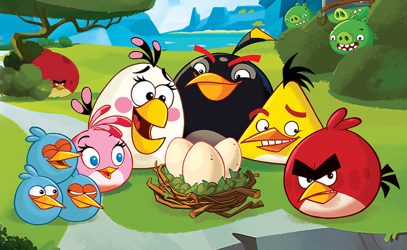 Angry Birds. Toons. Часть 1