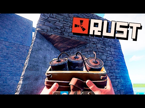 РЕЙДЫ В RUST УКРАЛИ С4!!