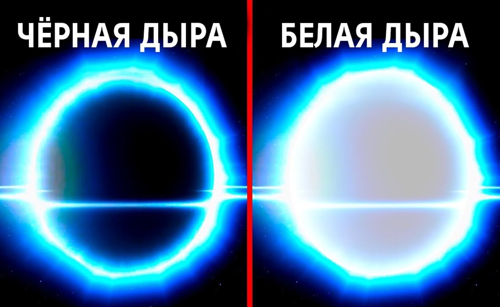 Откуда берутся белые дыры