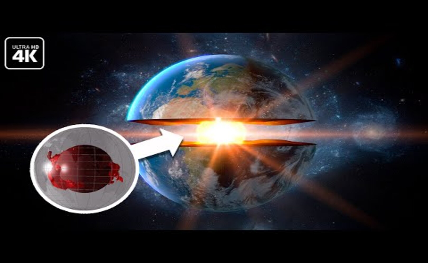 Учёные нашли остатки другой планеты внутри Земли
