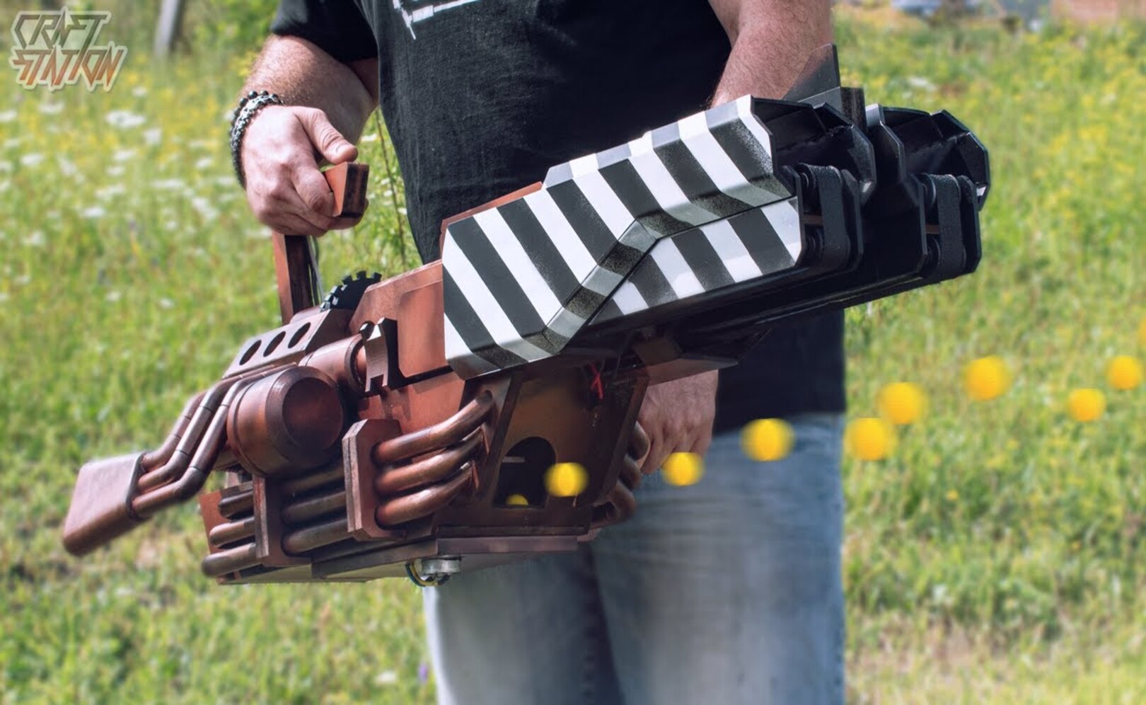 НЁРФ в стиле ROCKET ARENA СВОИМИ РУКАМИ Homemade NERF