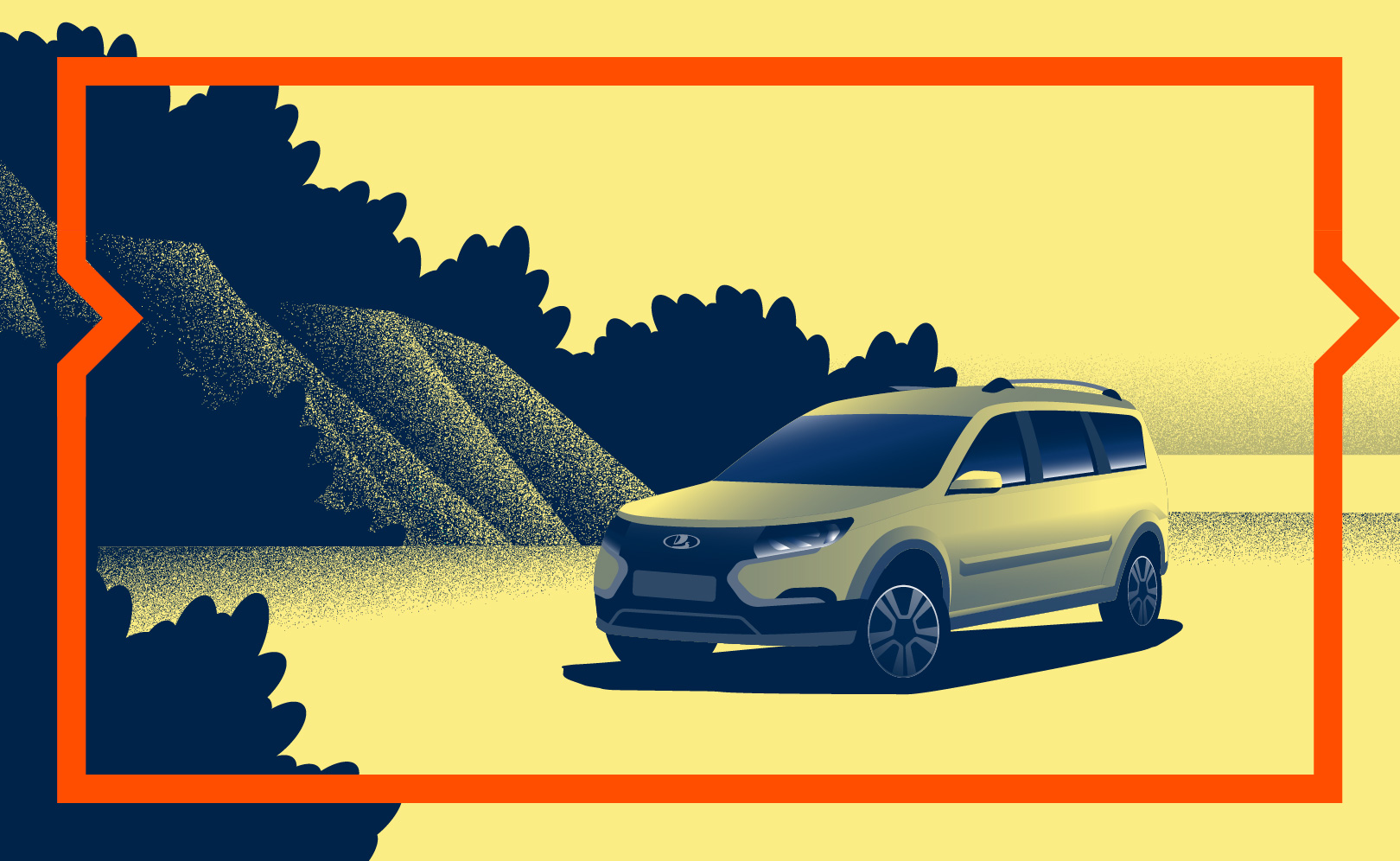 Маршрут построен: по югу России на новом LADA Largus