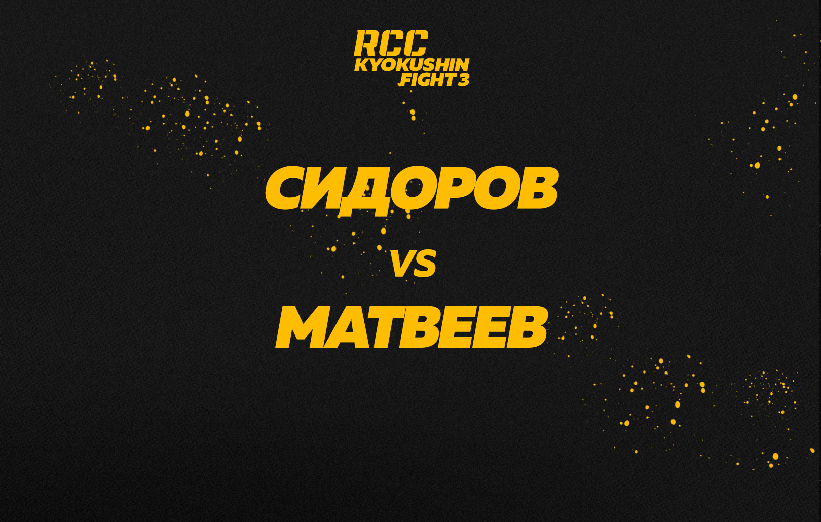 Сидоров vs Матвеев