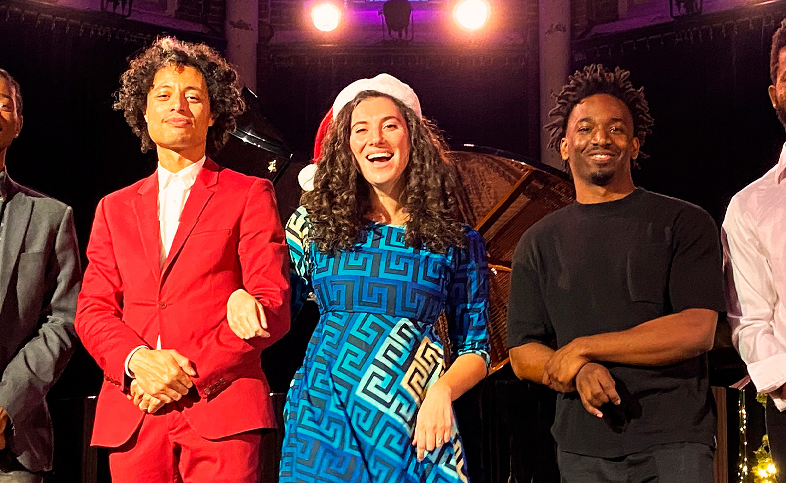 José James, Taali, Diana Dzhabbar & Julius Rodriguez. Merry Christmas from José James
