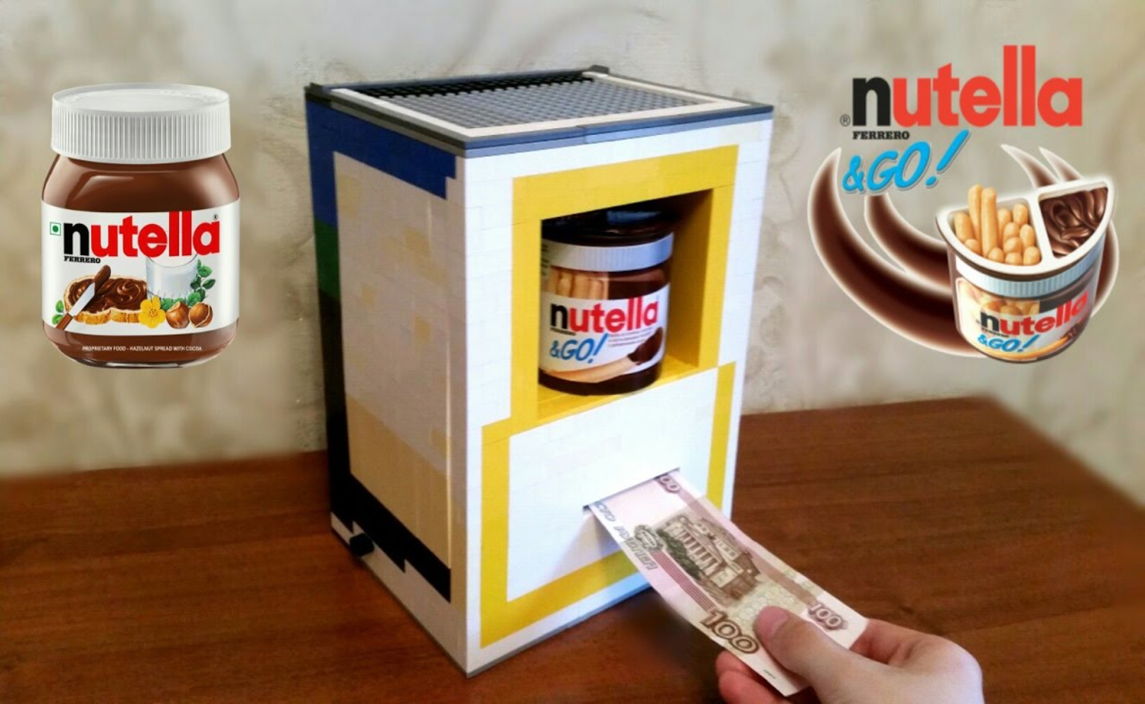 АВТОМАТ для ПРОДАЖИ ChocoPie из ЛЕГО!