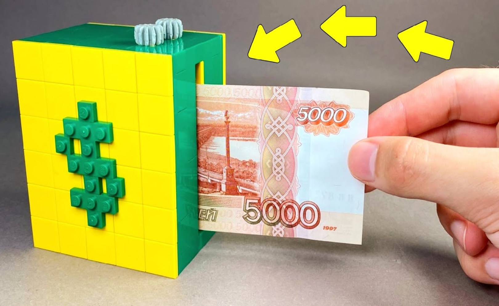 Как сделать Мини Кнопочный Сейф из ЛЕГО