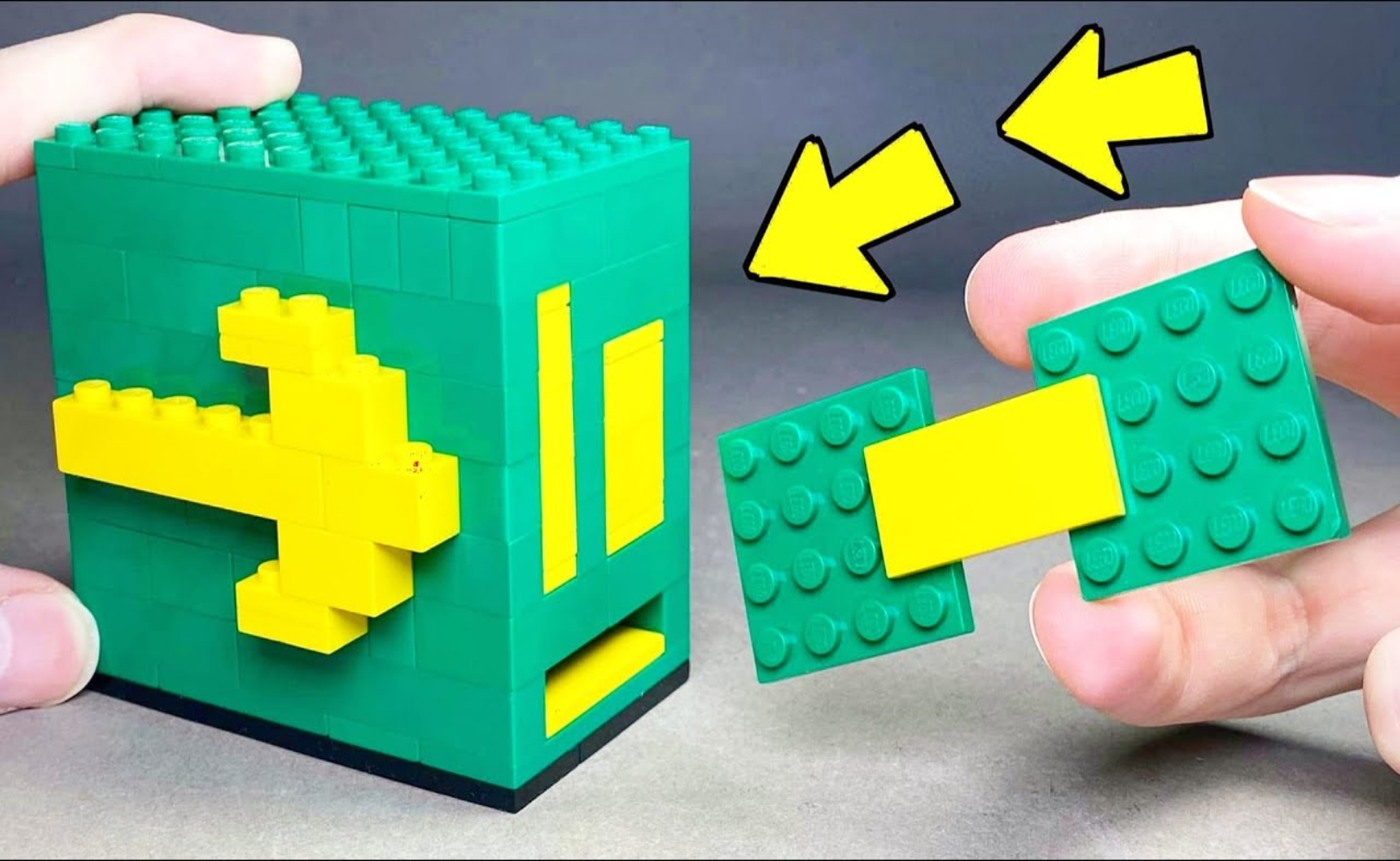 Как сделать Tic Tac Конфетницу с Сейфом из ЛЕГО