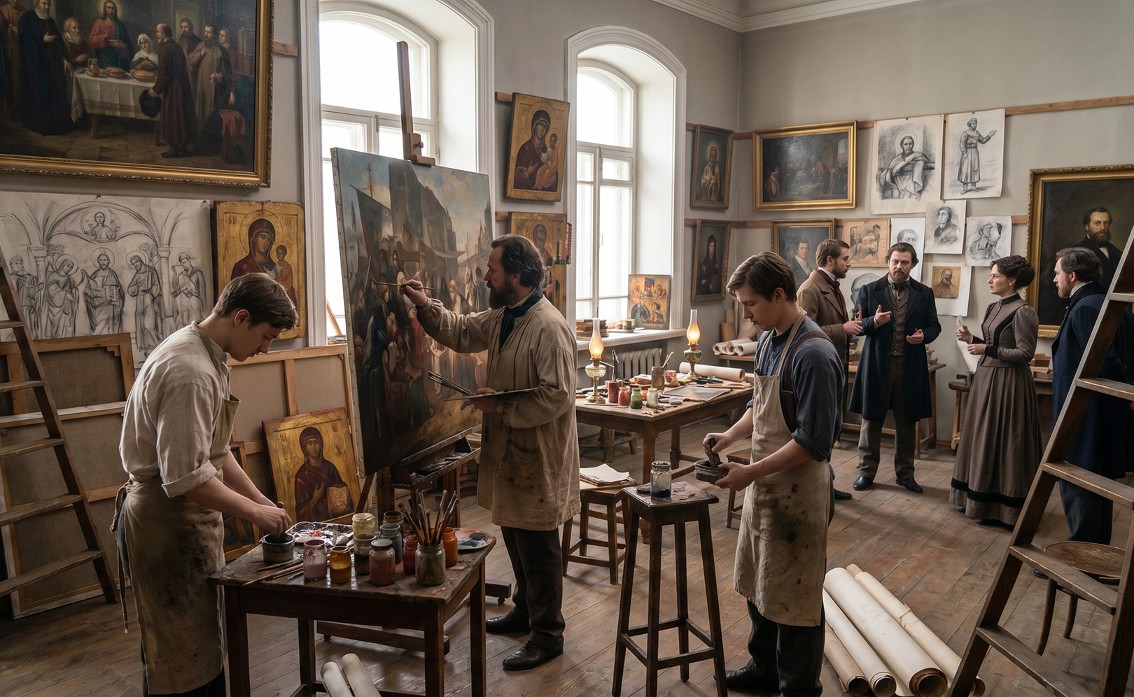 Глава 15. Начинающие художники