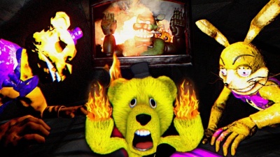 FNAF PLAY ПОПАЛ в ВЕНТИЛЯЦИЮ из ФНАФ 6 и УБЕГАЕТ от ГЛИТЧФРЕДИ с ГЛИТЧТРАПОМ   ГОРЯЩИЙ ДРЕДБЕР !!!