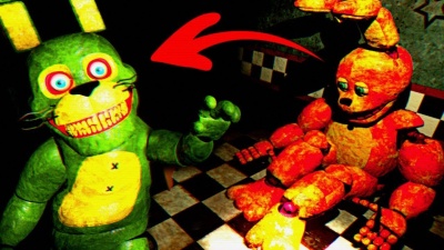 FNAF НОВЫЙ КРИПОВЫЙ ПЛЮШТРАП УБИЙЦА ПРОТИВ ФНАФ ПЛЕЯ в ПИЦЦЕРИИ ФРЕДБИРС с АНИМАТРОНИКАМИ !!!