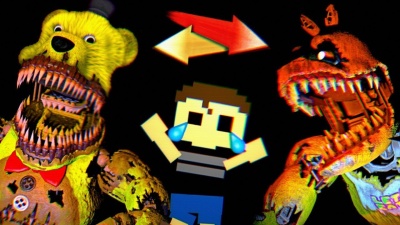 FNAF СТАЛ КОШМАРНЫМ ФРЕДБЕРОМ и УКУСИЛ ПАЦАНА из ФНАФ 4   ВЗЛОМАЛ ИГРУ и НЕВИДИМАЯ ЧИКА !!!