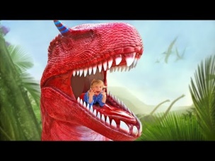 Little girl found Dinosaur egg in amusement Park / New series