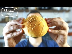 Булочки для бургеров без яиц | Мягкие, пышные и веганские