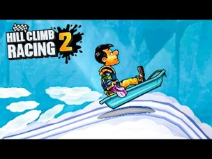 Гонки на САНКАХ ПОПРОБУЙ ДОГОНИ МЕНЯ Hill Climb Racing 2