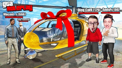 ДУБАЙСКАЯ МАФИЯ ПОДАРИЛА МНЕ ВЕРТОЛЕТ! ПОЛЕТ ЦЕНОЮ В 10.000.000$! (GTA 5 RP / RADMIR)