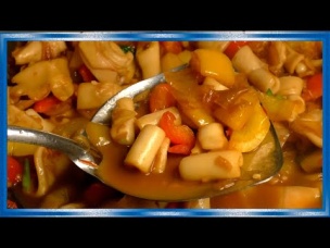 Кальмары ВОК, по-китайски, готовим дома, это просто, и очень вкусно!