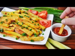Картофель ФРИ в духовке - вкусно, просто и полезно