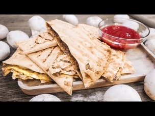 Кесадилья с грибами - вкуснятина нереальная