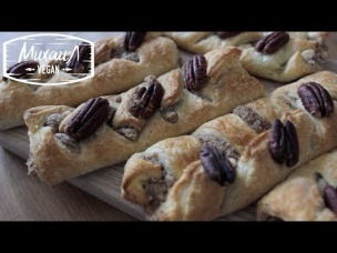КЛЕНОВЫЙ ПЕКАН | слоеная выпечка плетенка с ореховой начинкой