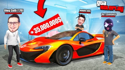 КУПИЛ НОВЫЙ MCLAREN P1 ЗА 34.000.000$! ПРОДАЮ СВОЙ АВТОПАРК НА ЯРМАРКЕ В (GTA 5 RP / RADMIR)