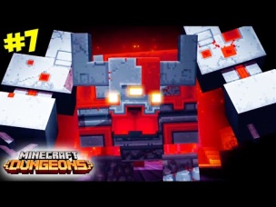 Майнкрафт БИТВА С ОГРОМНЫМ ГОЛЕМОМ ▶ Minecraft Dungeons #7