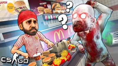 МАНЬЯК ПРОРВАЛСЯ В МАКДОНАЛДС! СПАСАЙ БУРГЕРЫ - МАНЬЯК CS:GO