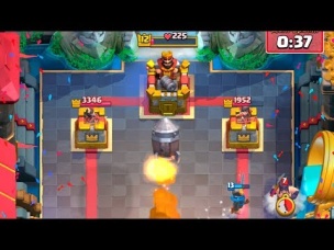 НА 5 000 КУБКАХ СНЕС БАШНЮ КОРОЛЯ НЕ УНИЧТОЖАЯ БОКОВЫЕ 8 РАКЕТОЙ | CLASH ROYALE