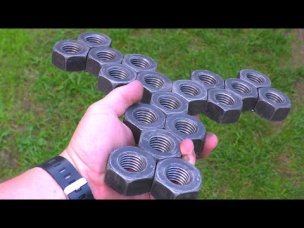 Не выбрасывай старые гайки ! Крутая DIY самоделка своими руками!